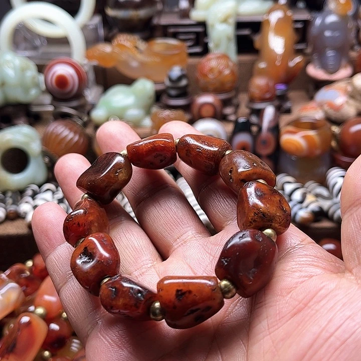 玛瑙/玉髓车挂未镶嵌