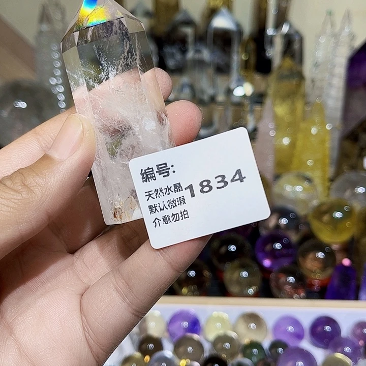 摆件未镶嵌水晶幼*子柱