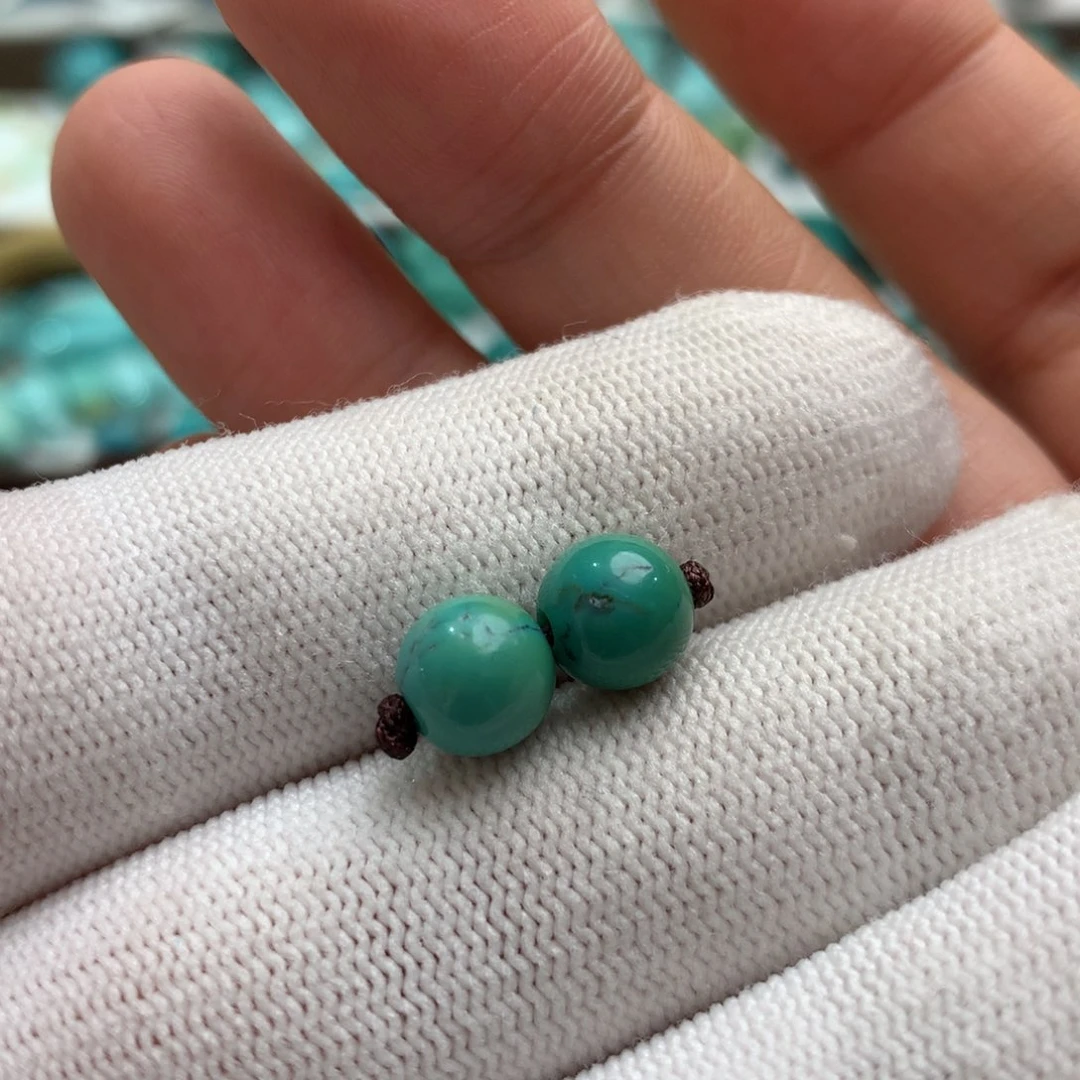 绿松石未镶嵌散珠