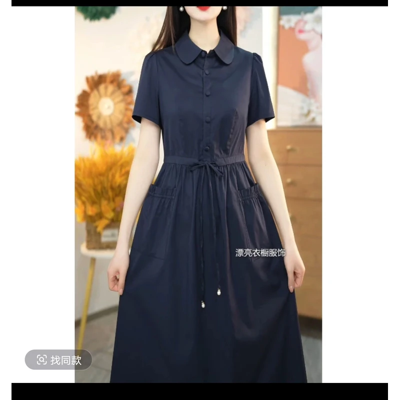 [PLYC6687]夏季新品连衣裙气质显瘦修身女装时尚打底收腰洋气