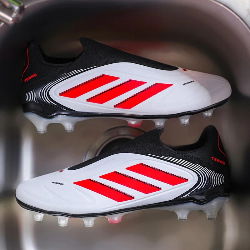 新款梅西F50猎鹰足球鞋男女儿童学生成人AG长钉小李子透气训练鞋