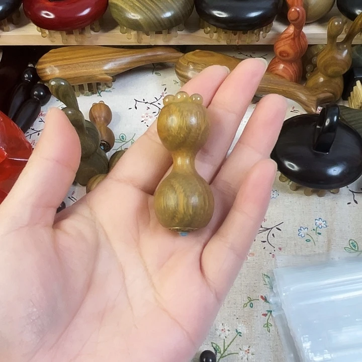 绿檀六字真言全品布袋