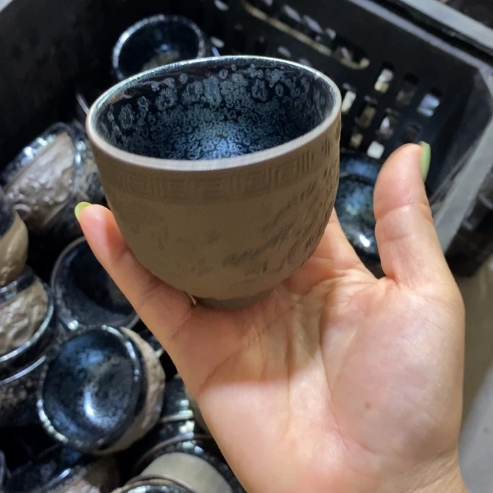 茶盏建阳建盏微瑕茶盏