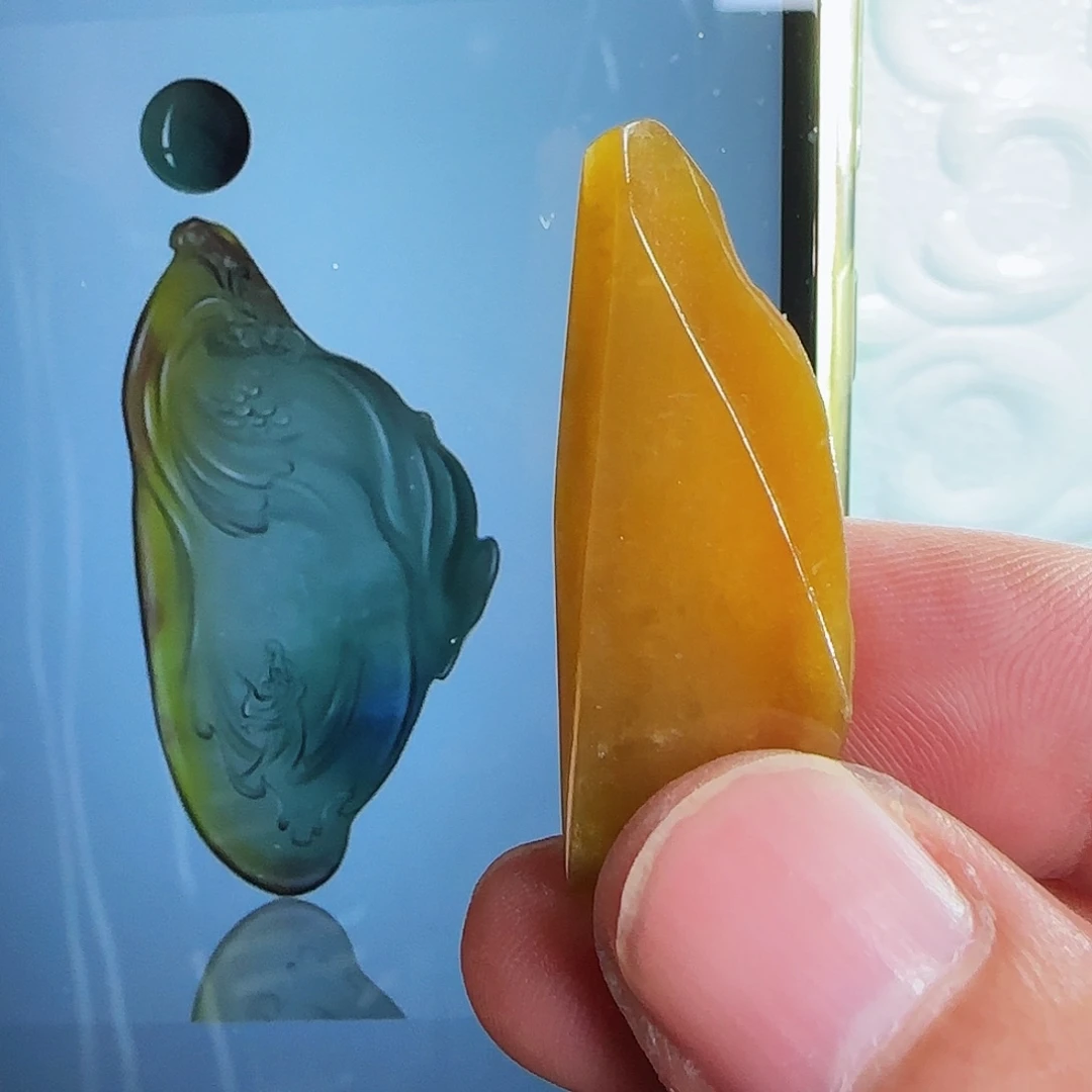 定制翡翠未镶嵌翡翠包工