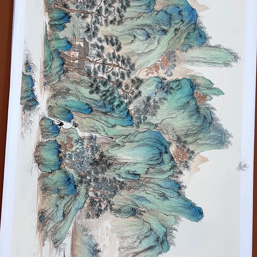 国画李文峰的画作