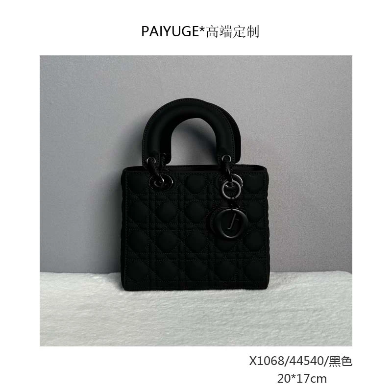 X1068/44540/黑色 高端定制时尚女士手提包单肩包斜挎包1426孤品