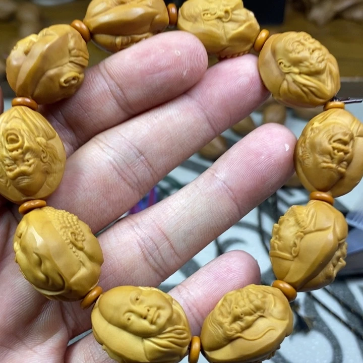 橄榄核手串/手链橄榄核雕工艺手串
