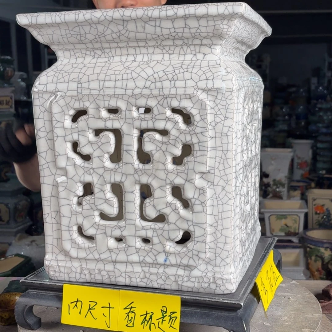 一风堂石湾花盆 面宽28高35