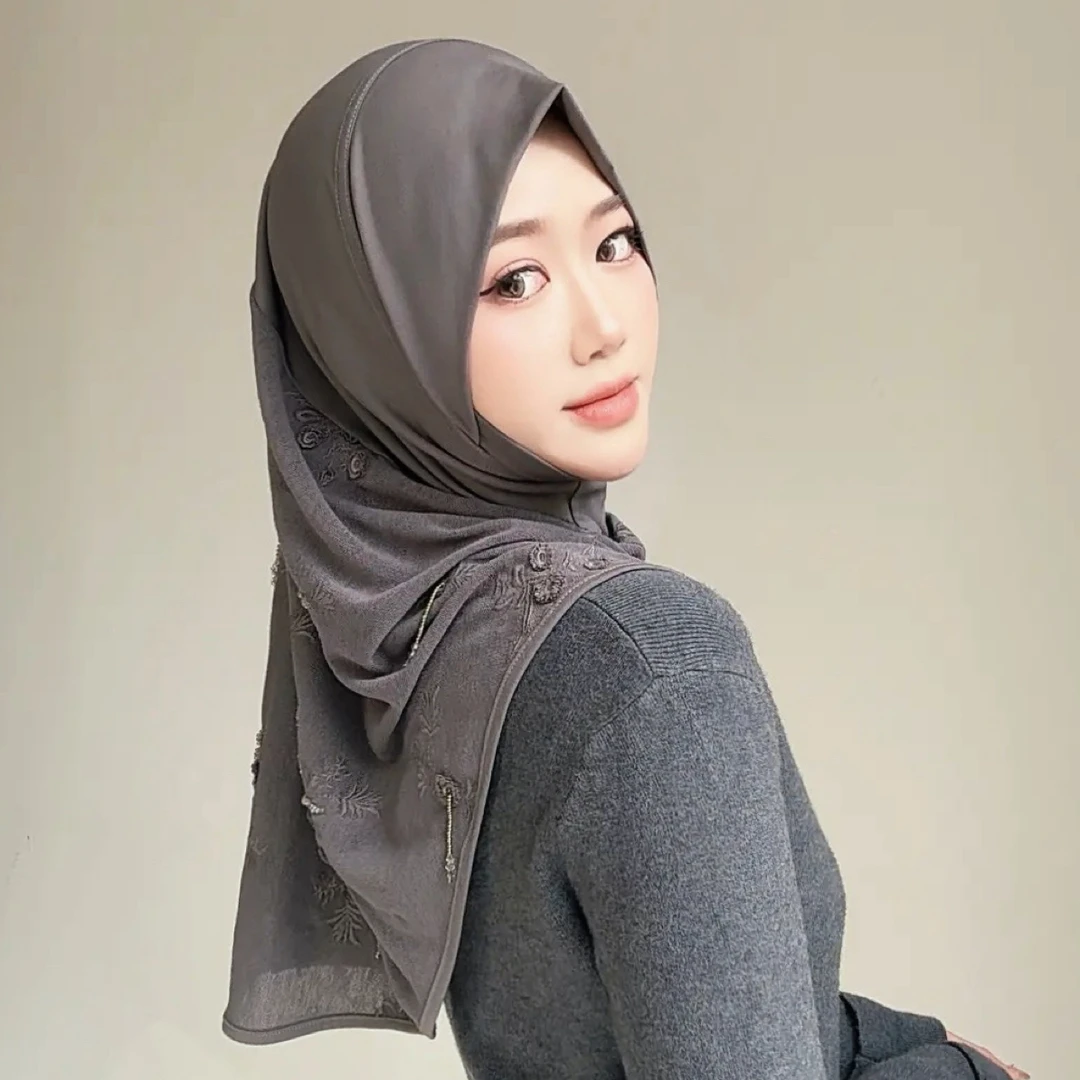 MARY.SR（冬梅）立体绒花软糯头套