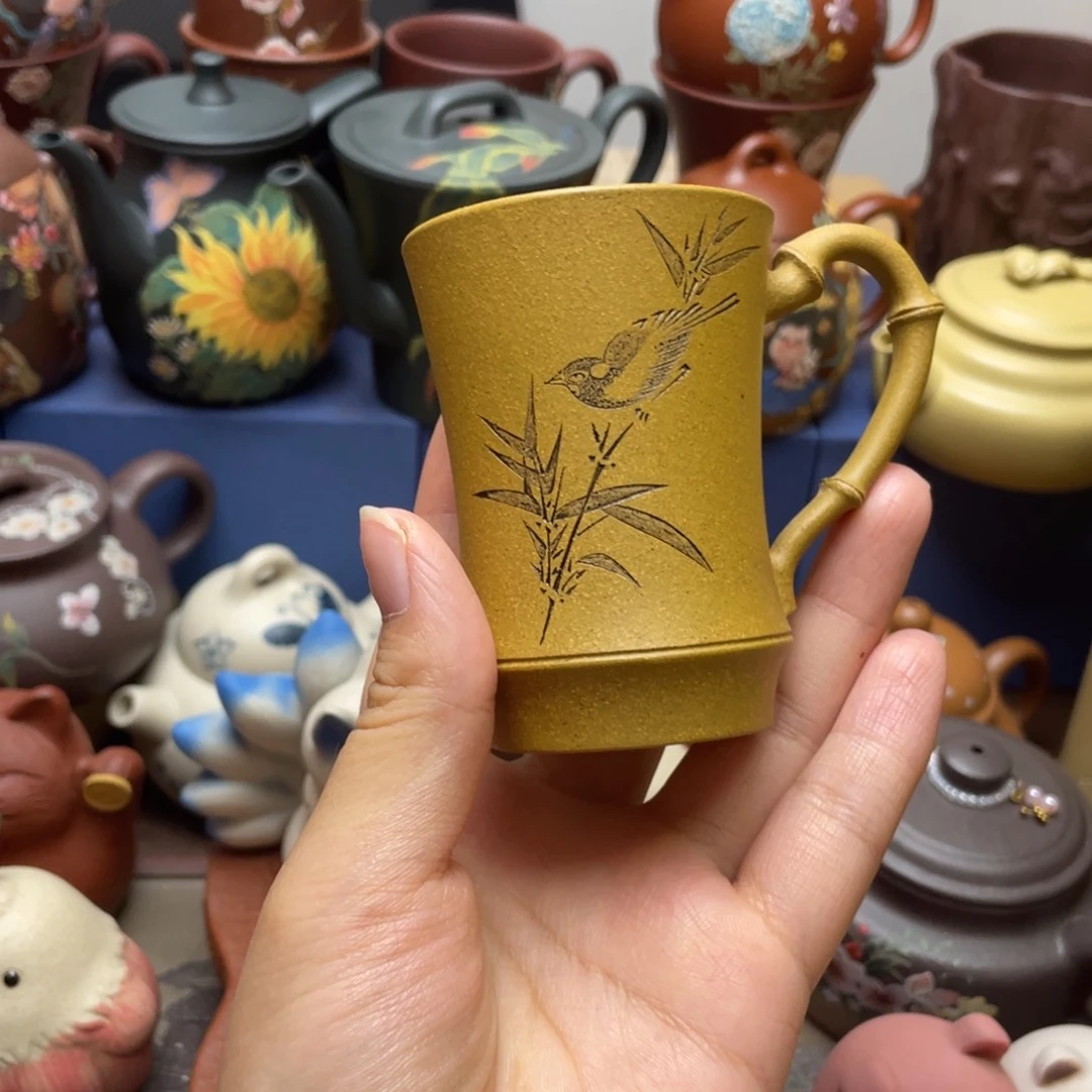 茶杯紫砂紫砂主人杯100c c