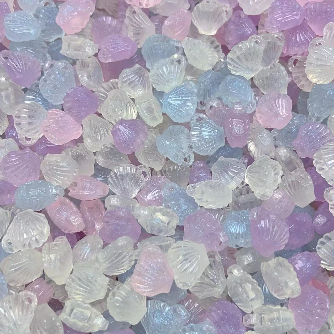 DLM定制贝壳杯树脂diy手工发夹手机壳饰品配饰件材料