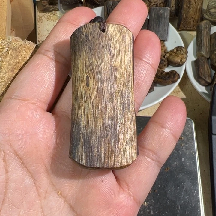 吊坠沉香白棋楠沉香吊坠9.4克