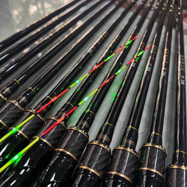 夜行者二代夜光软尾小矶竿阀钓竿钓黄辣丁2米1两节并继矶钓竿