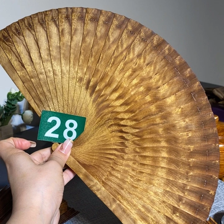 金丝楠金丝楠木扇子