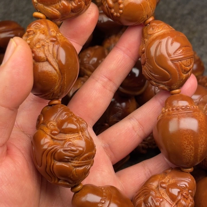 奋***生橄榄核吊坠橄榄核