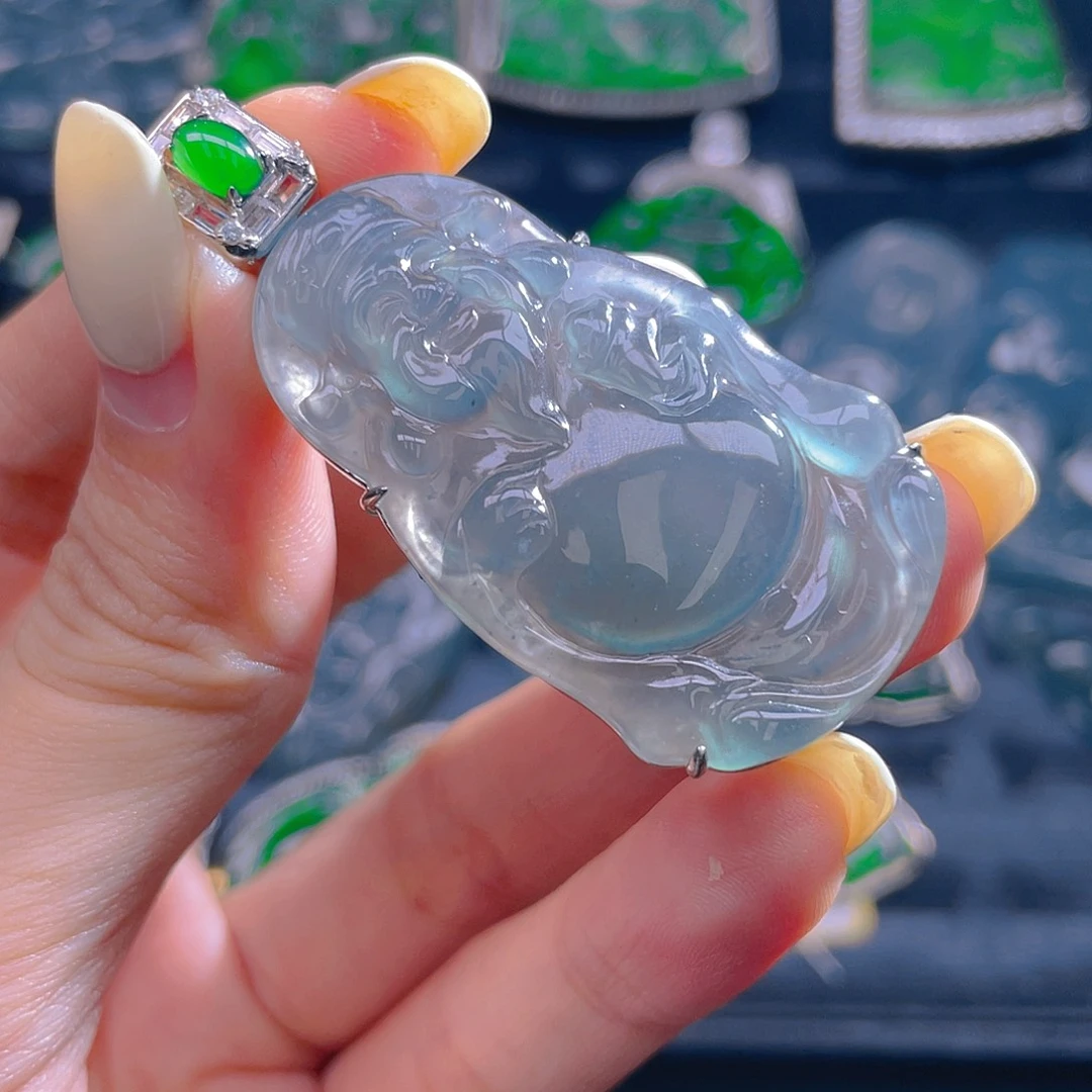 颈饰未镶嵌翡翠翡翠