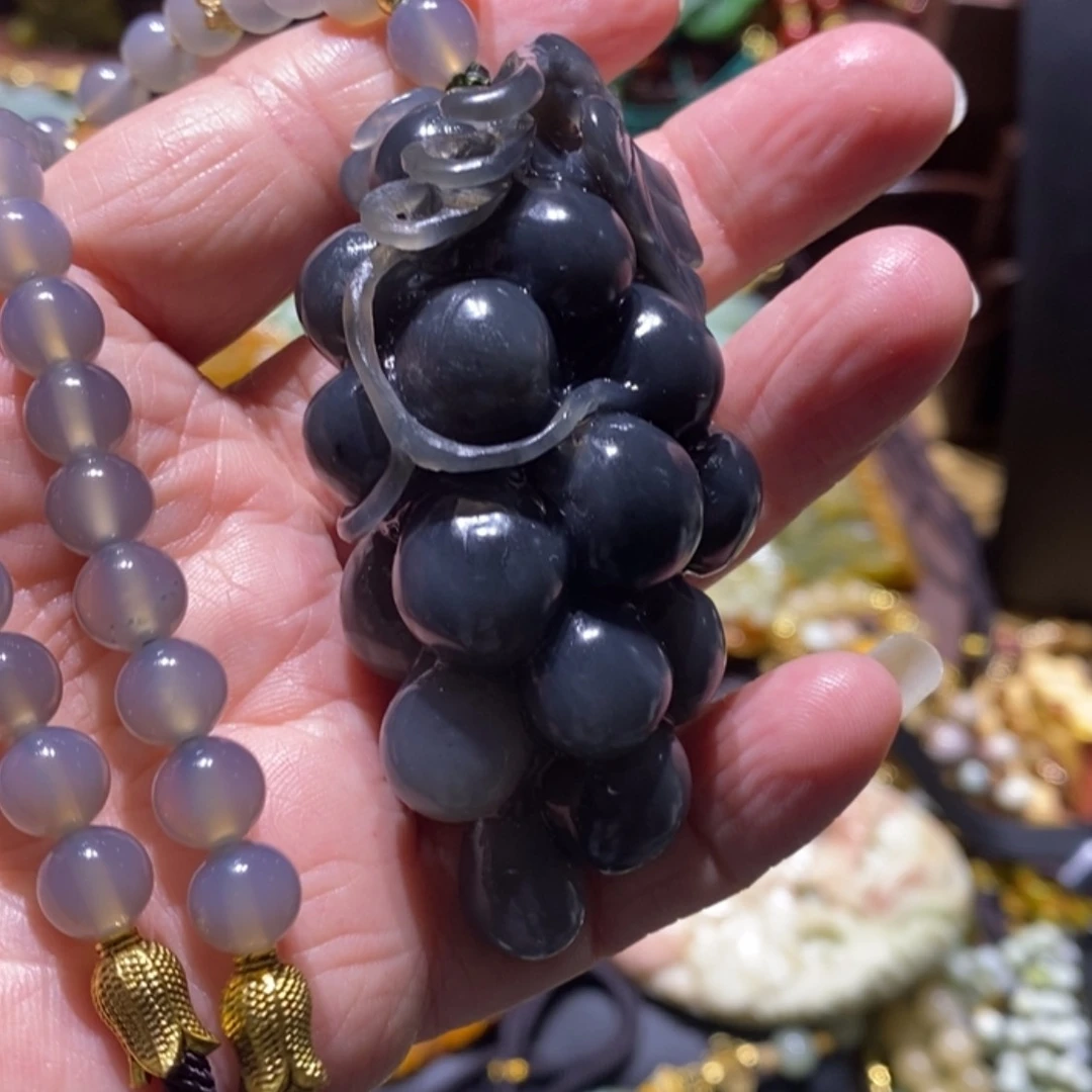 【闪购商品】岫玉毛衣链未镶嵌