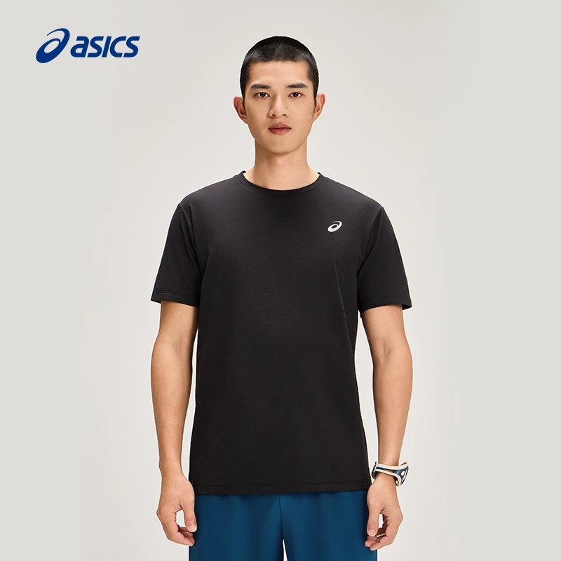 ASICS亚瑟士春夏新款运动T恤舒适透气男女跑步短袖【QC】