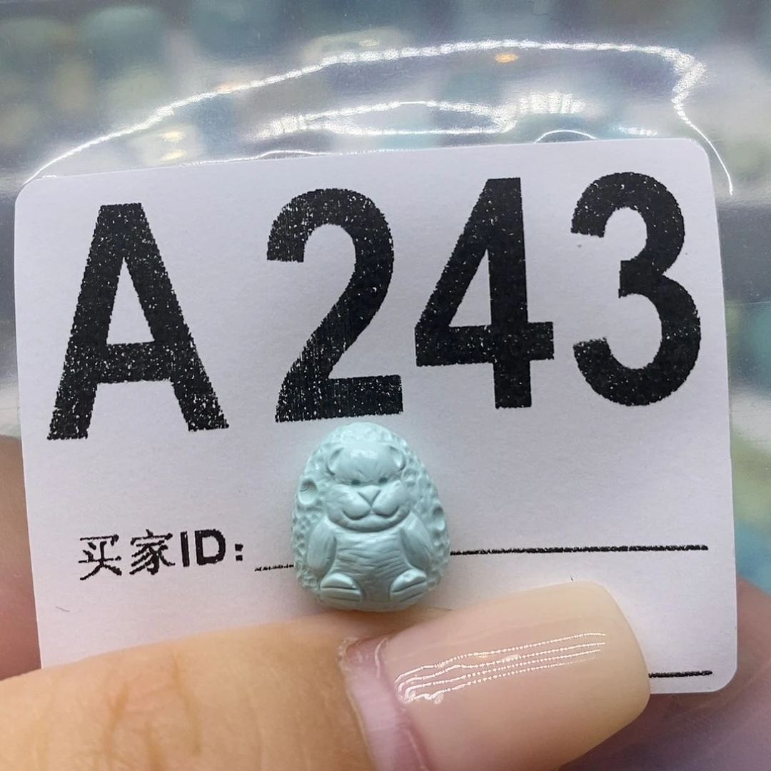 未镶嵌绿松石绿松石配饰定制