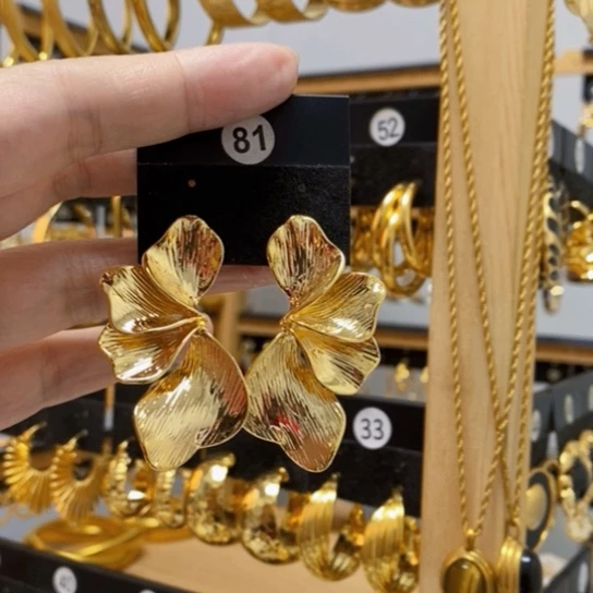 【闪购商品】铜合金合金琉璃新款花朵