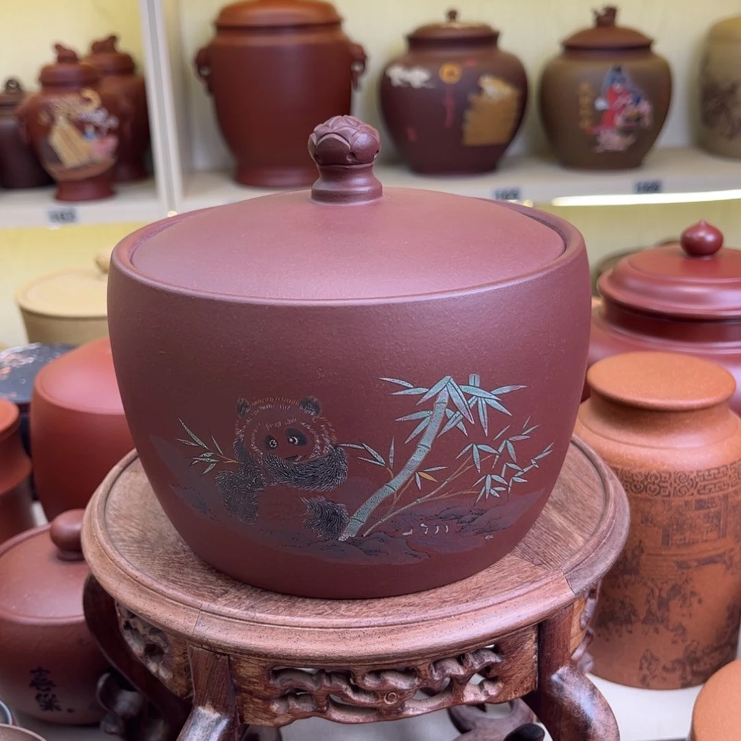 紫砂茶叶罐茶叶罐