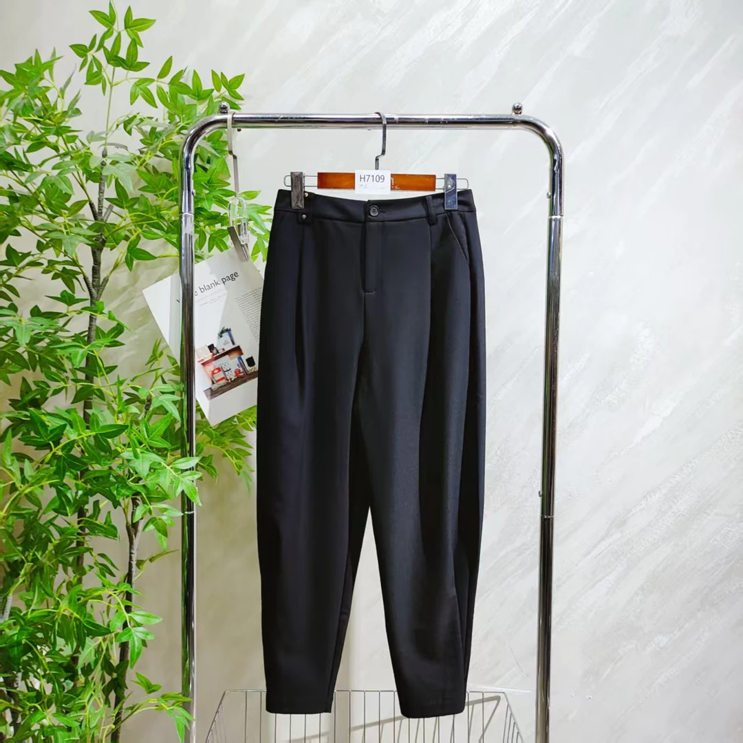 【小云总专享】 女士气质轻奢百搭休闲裤H7109