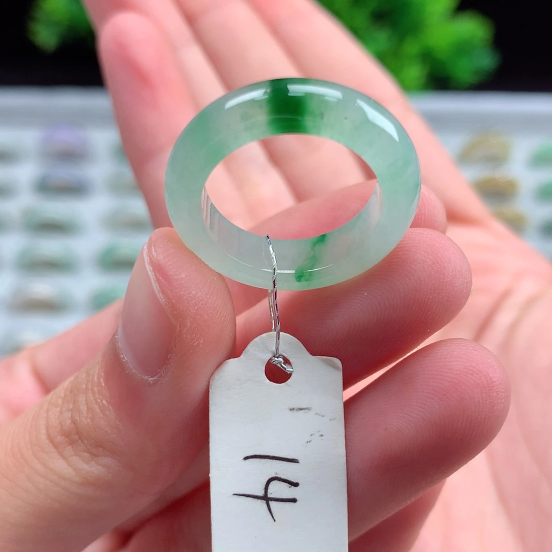 未镶嵌戒指翡翠天然