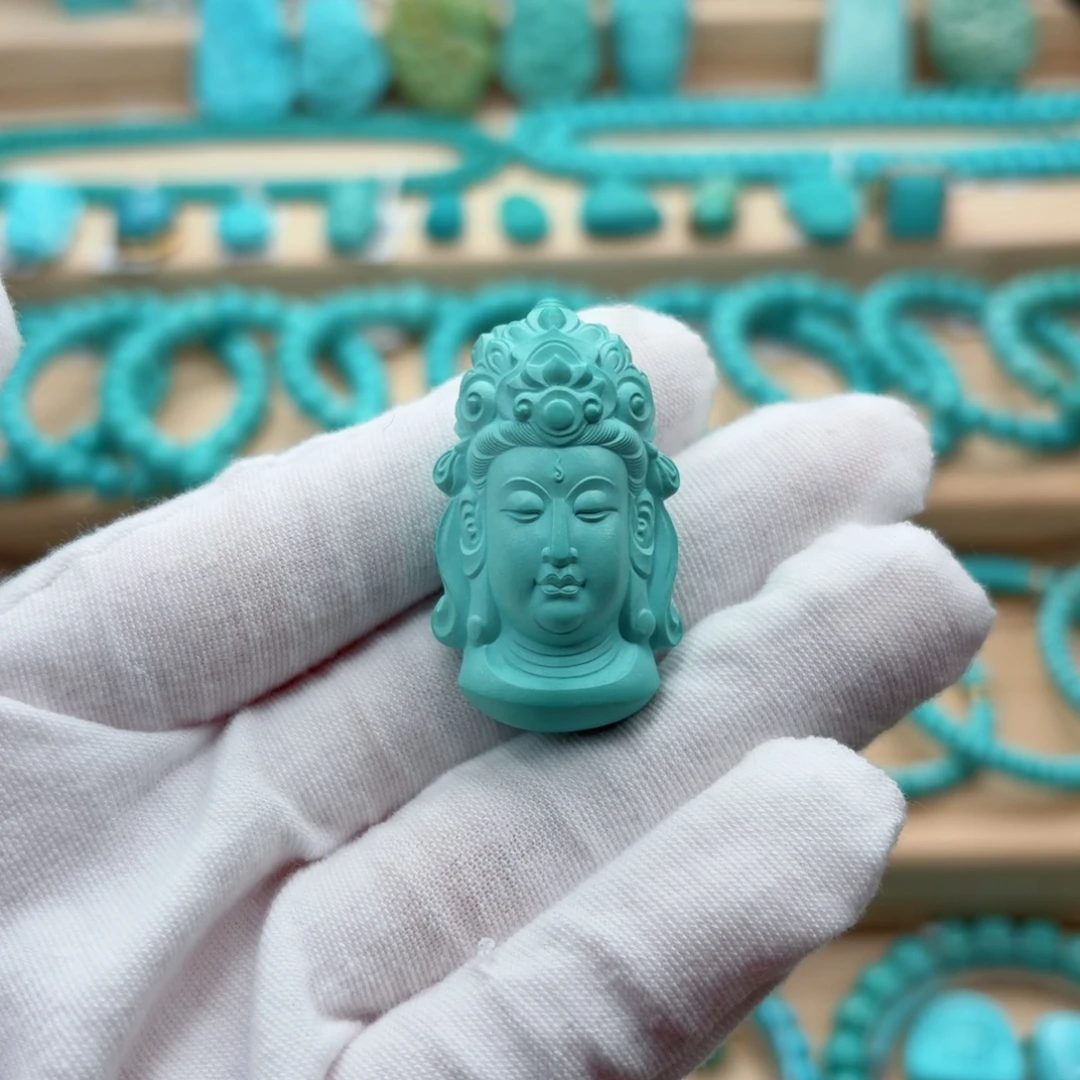 绿松石未镶嵌珠宝奇石