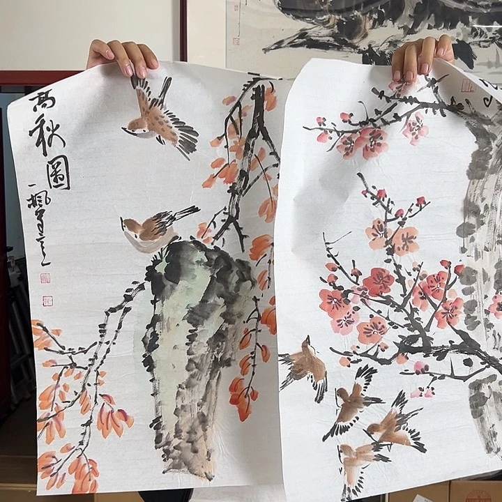 国画幅或许会能不能看看可能吧