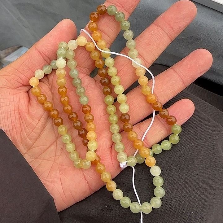 和田玉颈饰未镶嵌卡6