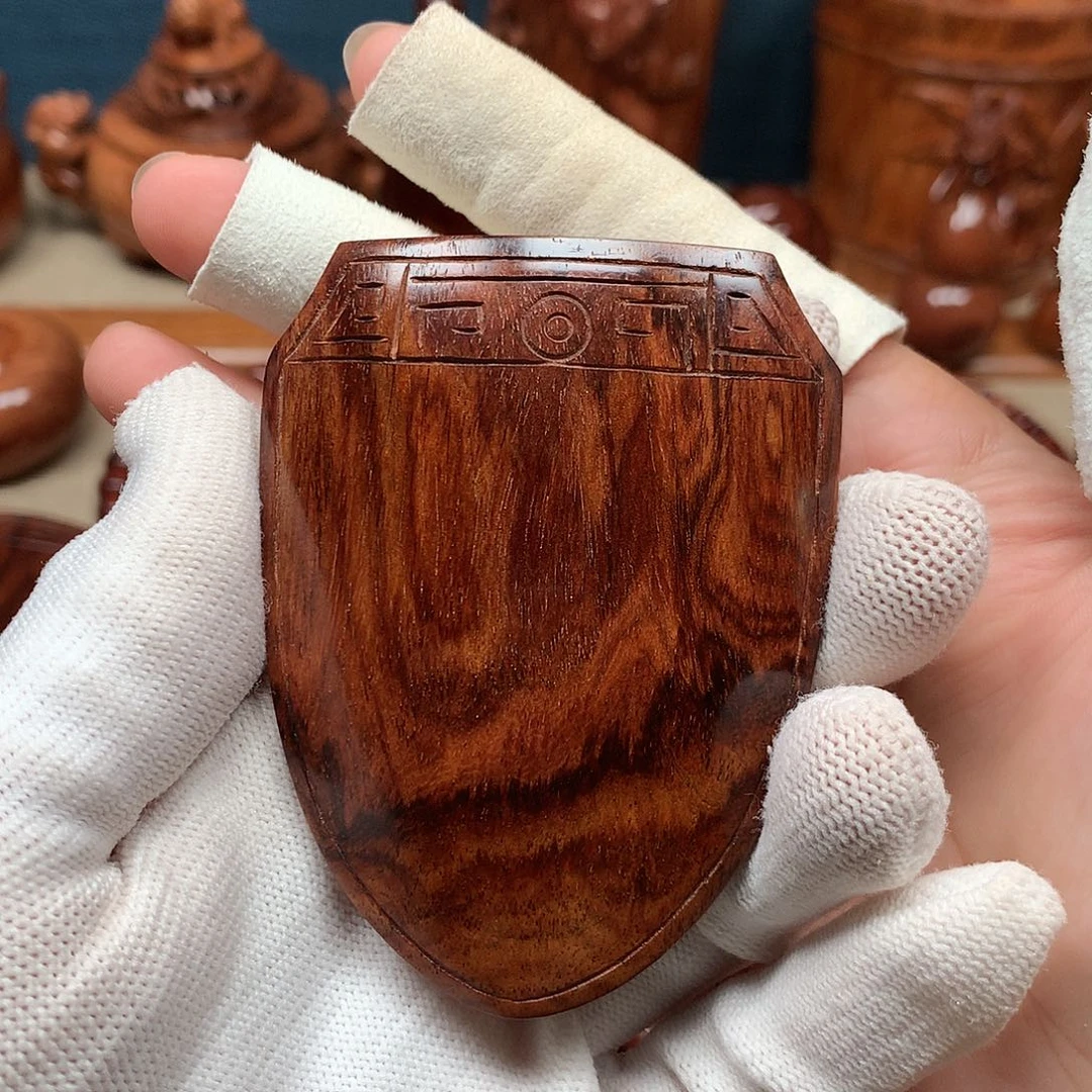 黄花梨/降香黄檀盾牌