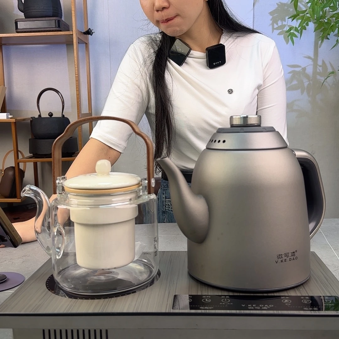 中***武微可道纯钛煮茶器