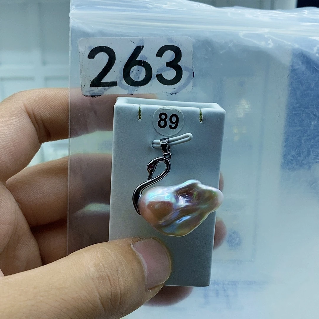 颈饰合金淡水珍珠