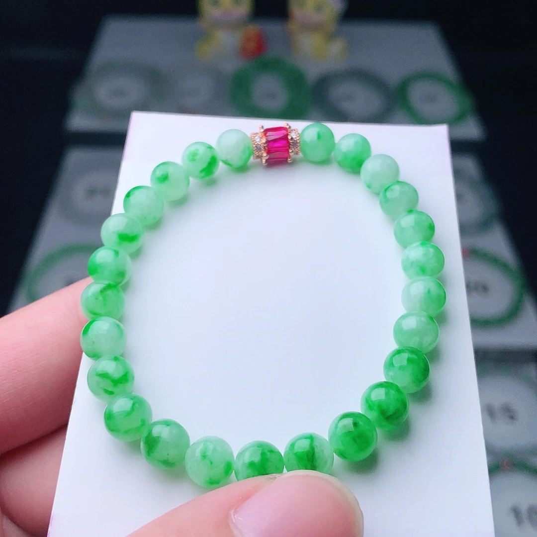 翡翠未镶嵌手链翡翠