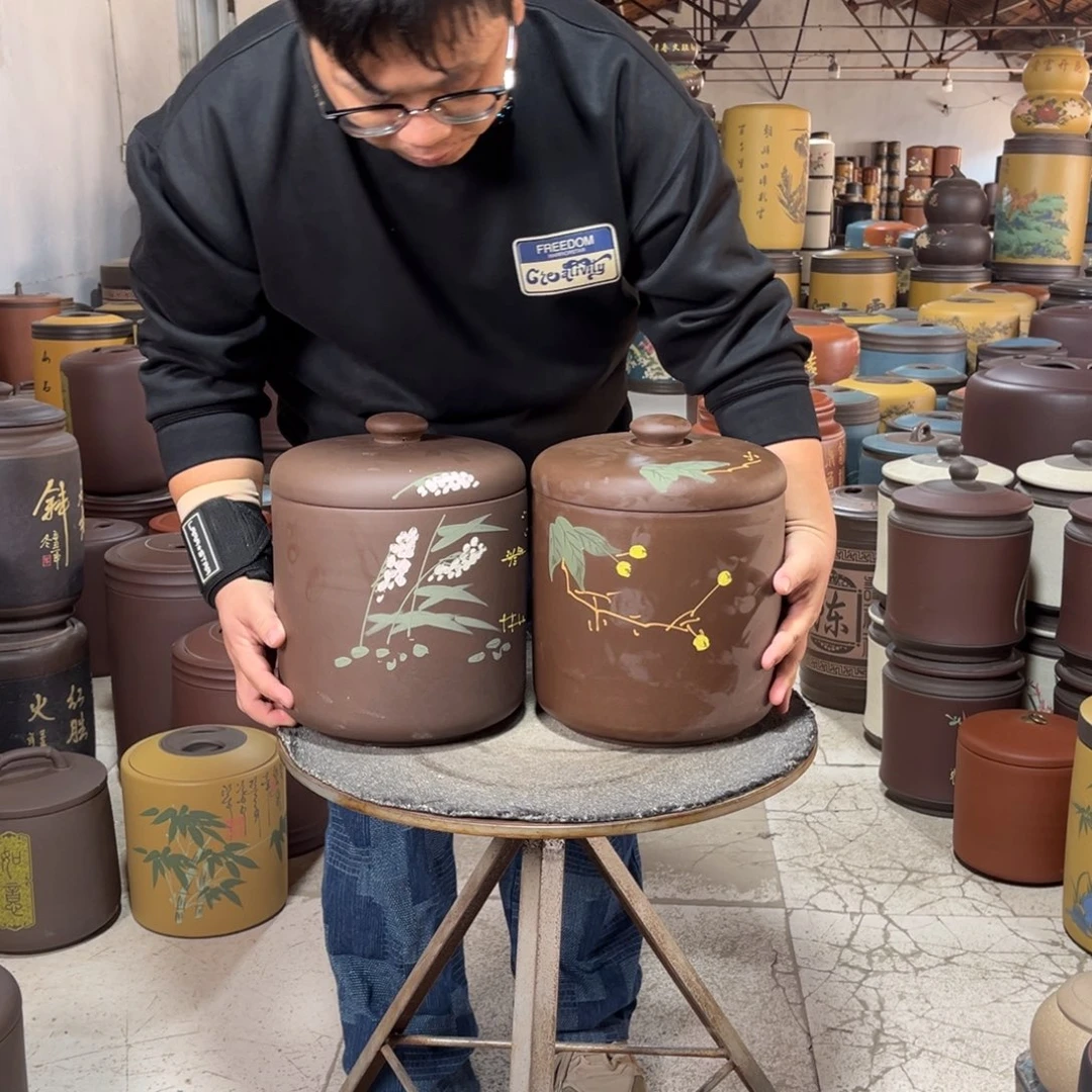 紫砂茶叶罐茶叶罐