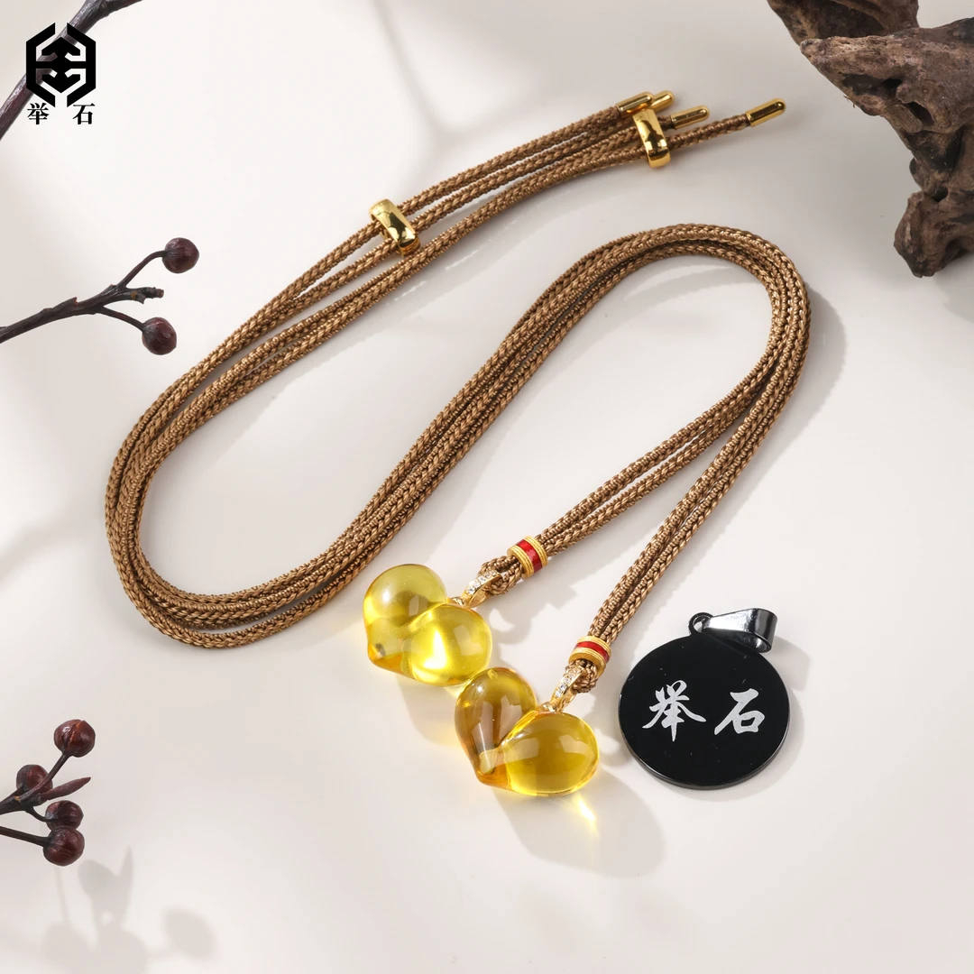 【举石精选】X06-1195-270琥珀吊坠（一件/多样性发）Q