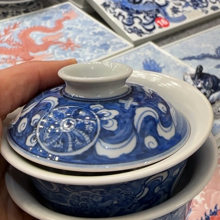 【闪购商品】流****➴景德镇手工手绘陶瓷