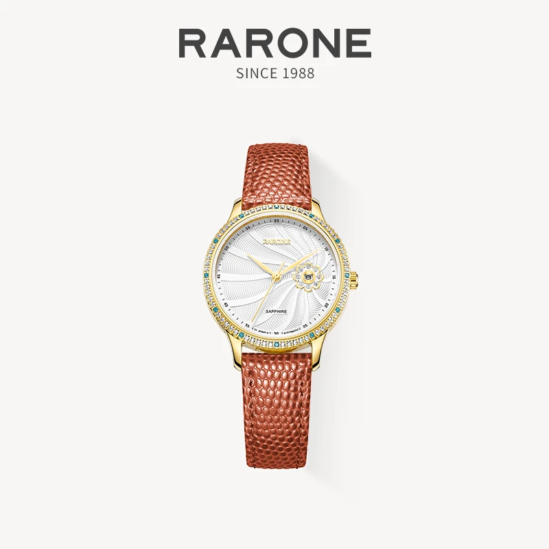 雷诺表小雏菊女生日礼物向日葵老婆手表机械手表送礼