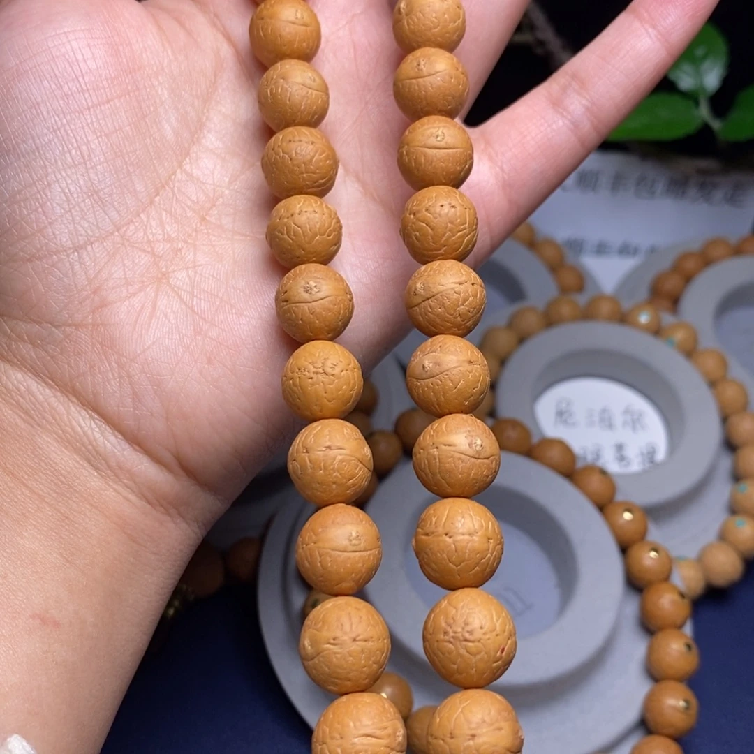 凤眼菩提吊坠12手持