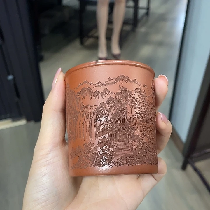 紫砂茶壶全全手工打造
