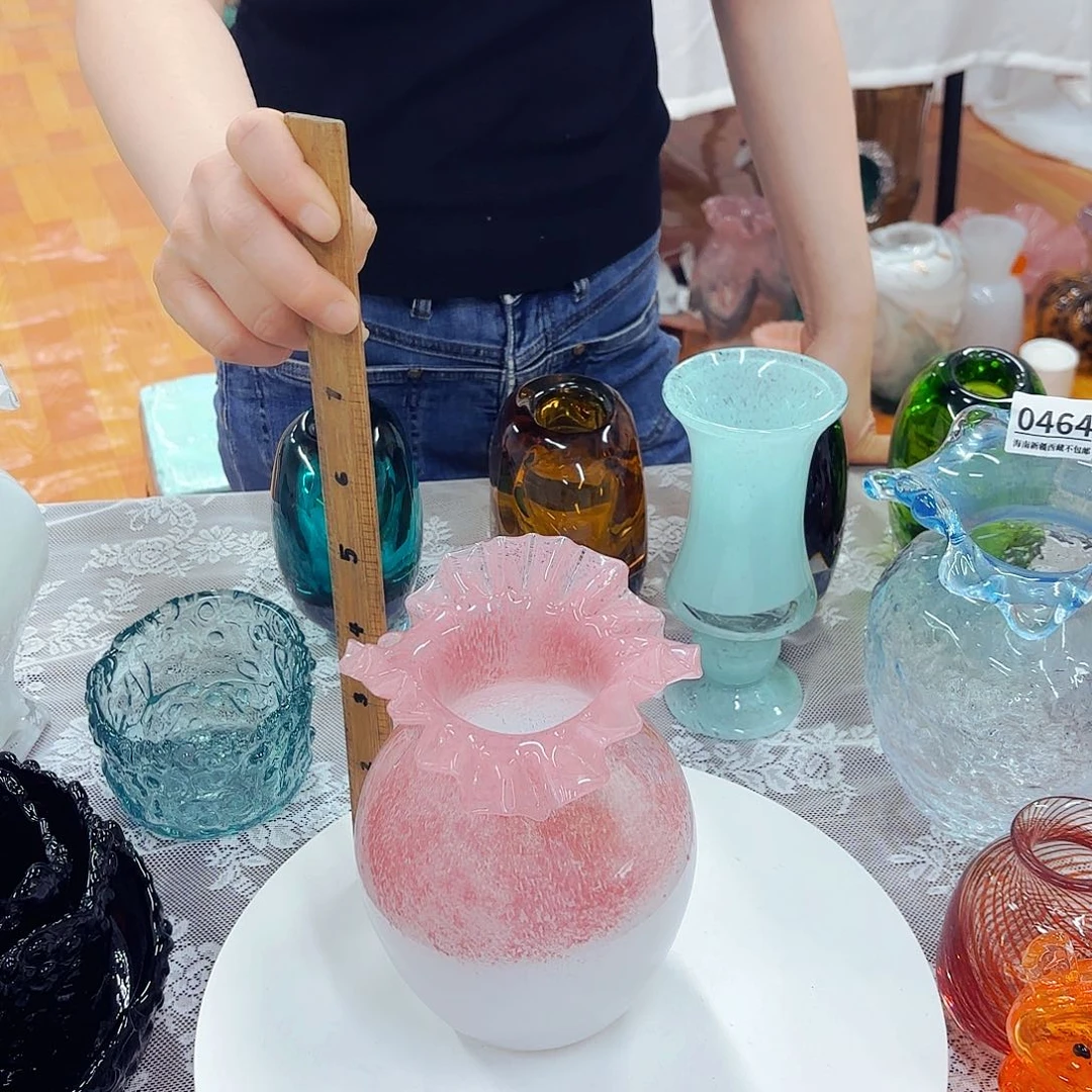 微瑕微瑕安妮花瓶花器摆件