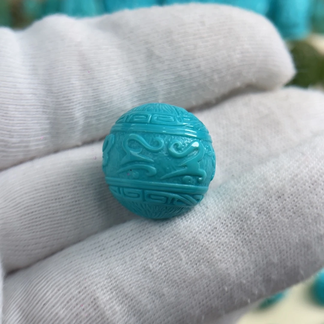 绿松石颈饰未镶嵌玄*卡17.5