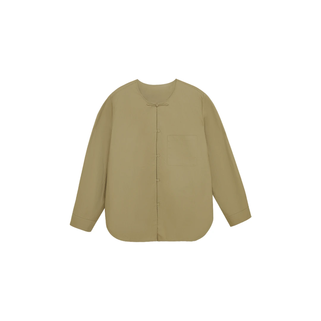 GOLDENBARRY|212589新中式磨毛衬衫