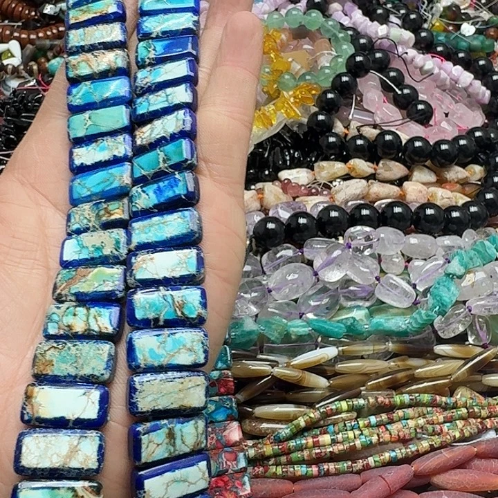 玛瑙/玉髓未镶嵌珠宝半成品一条10x20m帝王石手牌