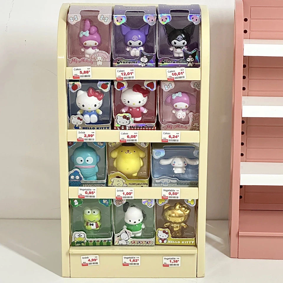 米粒公仔收纳架/萌粒二层萌粒展示架