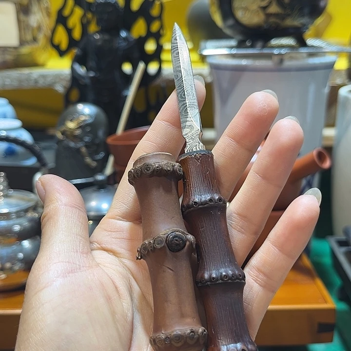 蜜安罐瓷香炉锡茶则