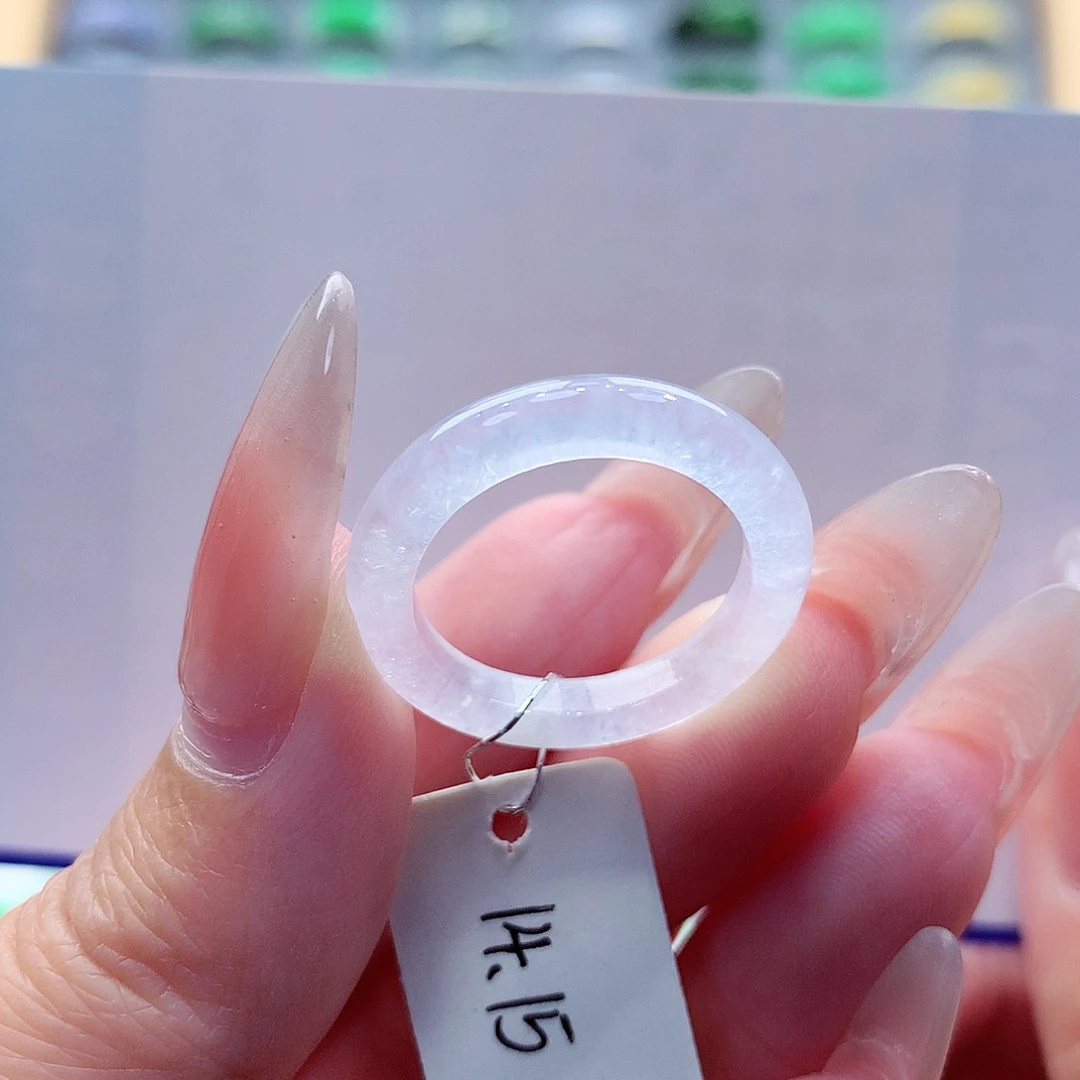 翡翠未镶嵌戒指缅甸A货