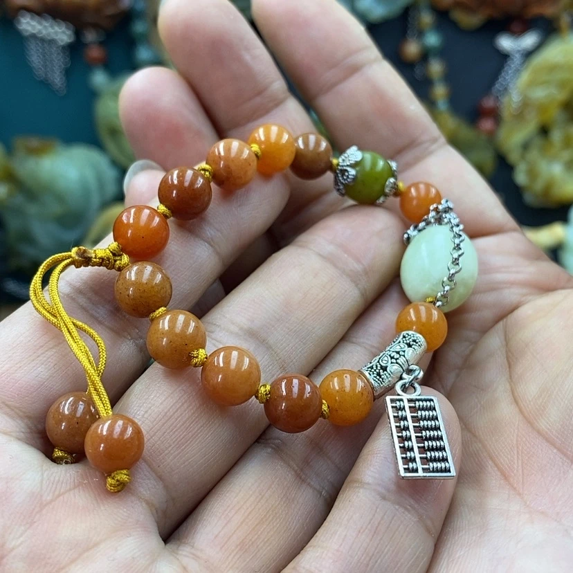 【闪购商品】未镶嵌岫玉手串