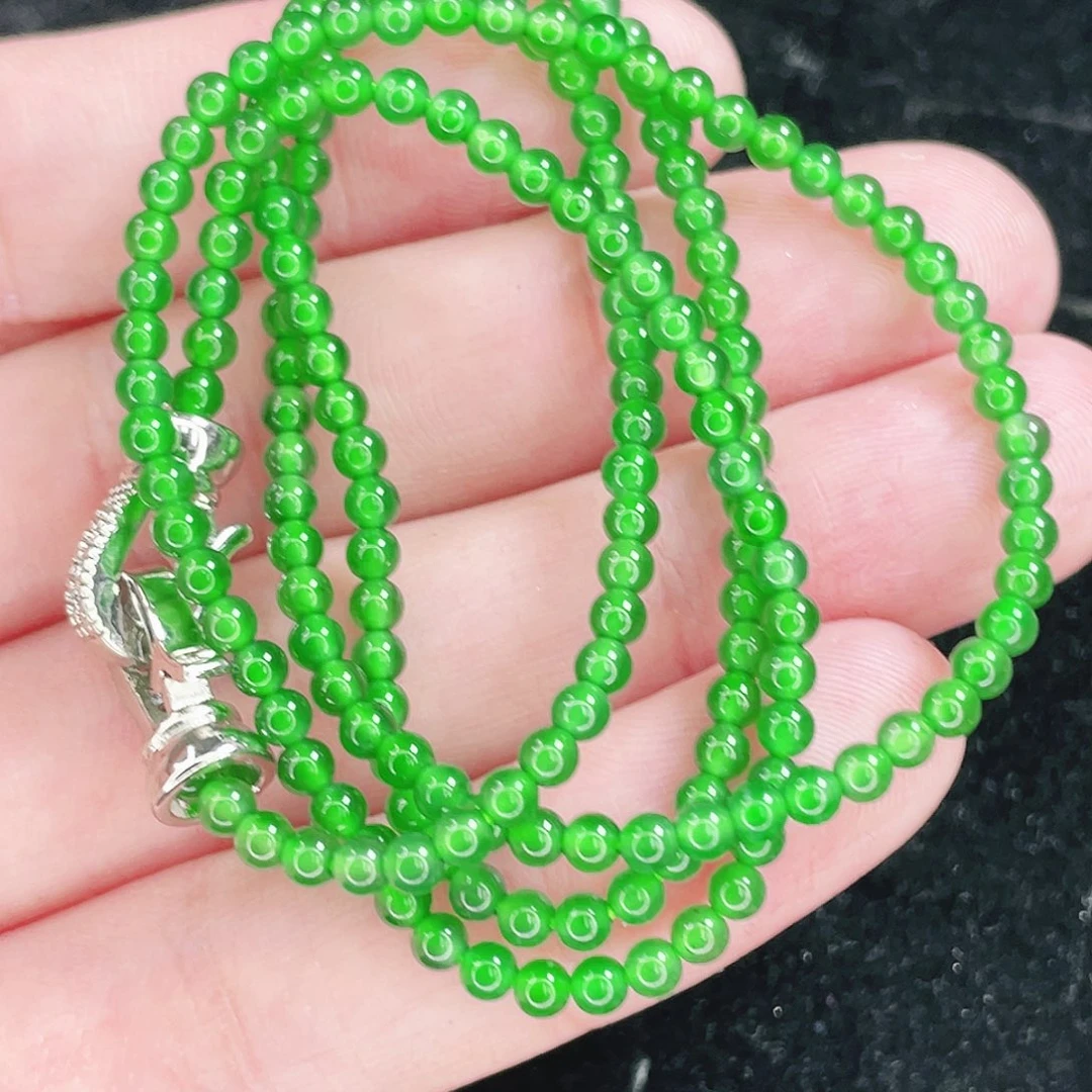 翡翠未镶嵌颈饰860