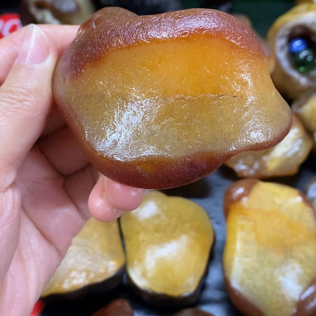 玛瑙/玉髓未镶嵌手把件
